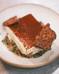 Tiramisu Speisekarte Nachspeisen (Firmenfeier)